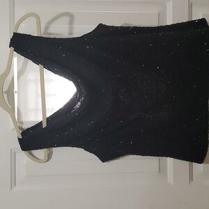 Sparkly evening top beaded t style